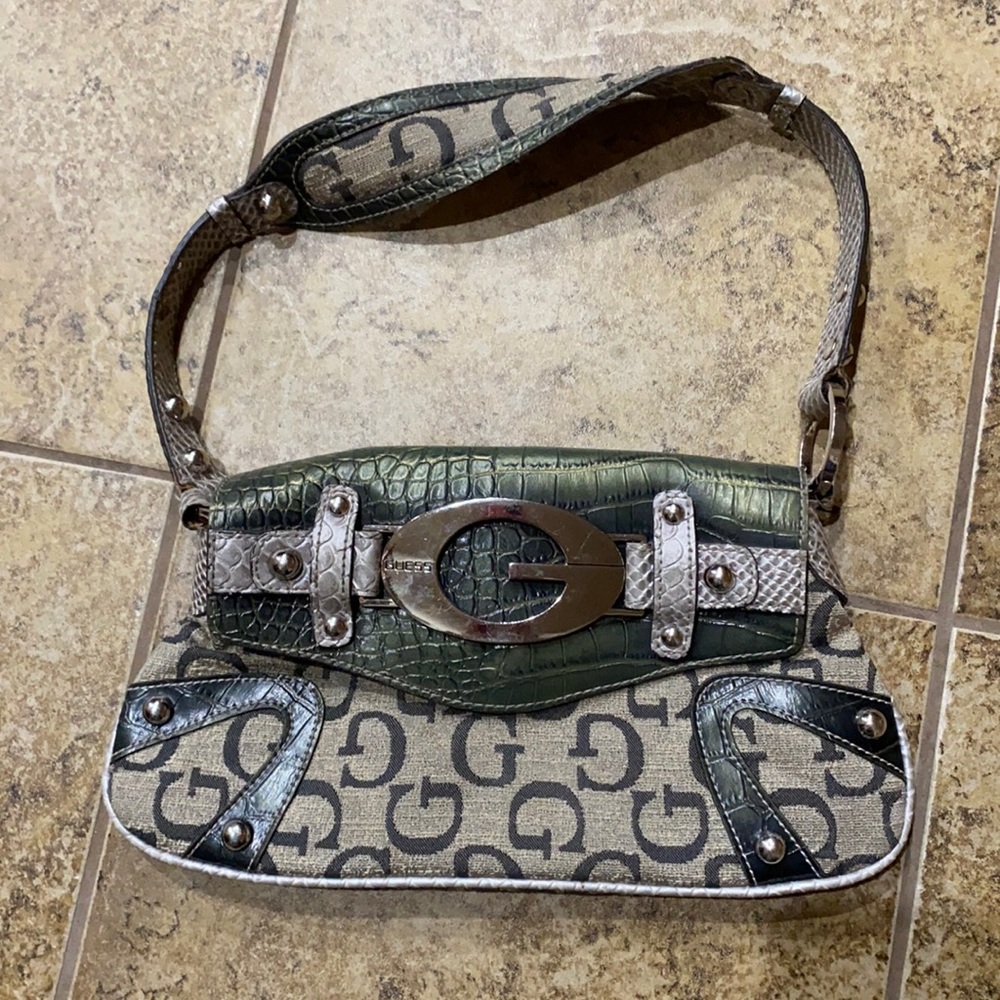 vintage guess handbag